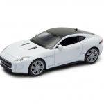 Метална количка Welly - Jaguar F-Type Coupe, мащаб 1:34