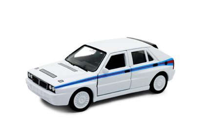 Метална количка Welly - Lancia Delta HF Integrale Evolutione, мащаб 1:34
