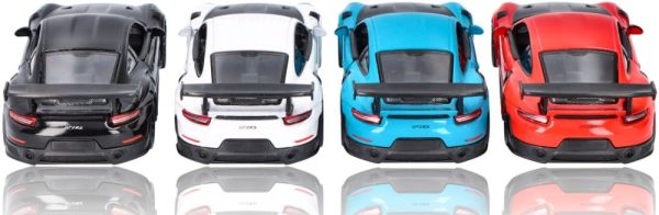 Метална количка Welly - Porsche GT2 RS мащаб 1:34 - Image 2