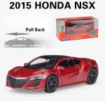 Метална количка Welly - 2017 Honda NSX 1:34 - Image 3