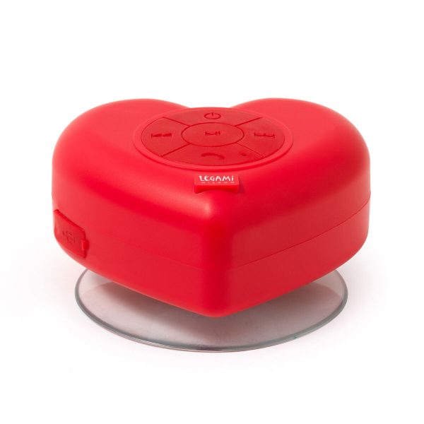 Legami - Водоустойчива Bluetooth хендс-фрий тонколонка (сърце) - Image 4