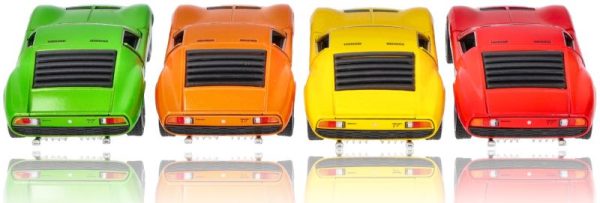 Метална количка Kinsmart - Lamborghini Miura SV, мащаб 1:34 - Image 2