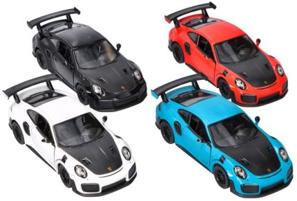 Метална количка Welly - Porsche GT2 RS мащаб 1:34