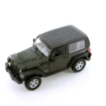 Метална количка Welly - 2007 Jeep Wrangler Rubicon, мащаб 1:34