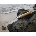 Сгъваем нож Opinel - Oak №8, острие 8,5 см, дръжка дъб - Image 2
