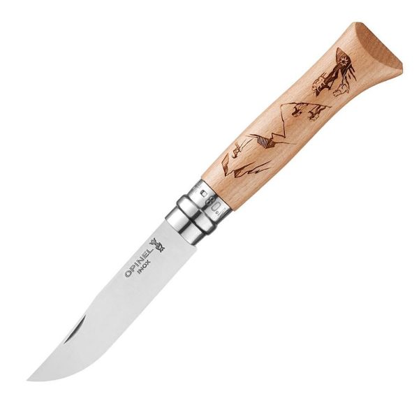 Сгъваем нож Opinel - Hiking Inox №8, острие 8,5 сm - Image 3
