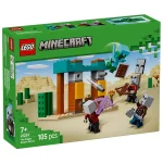 "Конструктор LEGO® Minecraft™ 21267 - Пустинен патрул на злобарите"