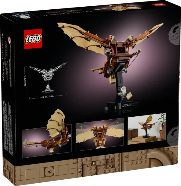 Конструктор LEGO® Icons 10363 - Летящата машина на Леонардо да Винчи - Image 4