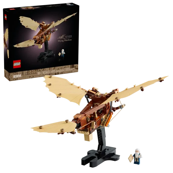 Конструктор LEGO® Icons 10363 - Летящата машина на Леонардо да Винчи - Image 1