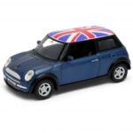 Метална количка Welly - Mini Cooper, мащаб 1:34