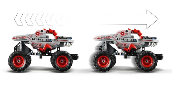 Конструктор LEGO® Technic 42200 - Monster Jam™ Thunderroarus™ с издърпване - Image 7