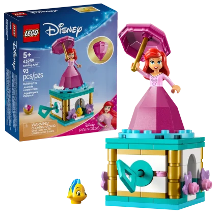 "Конструктор LEGO® Disney Princess 43259 - Въртящата се Ариел"