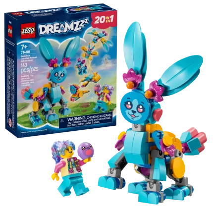"Конструктор LEGO® DREAMZzz™ 71488 - Креативни животински приключения с Бън-чу"