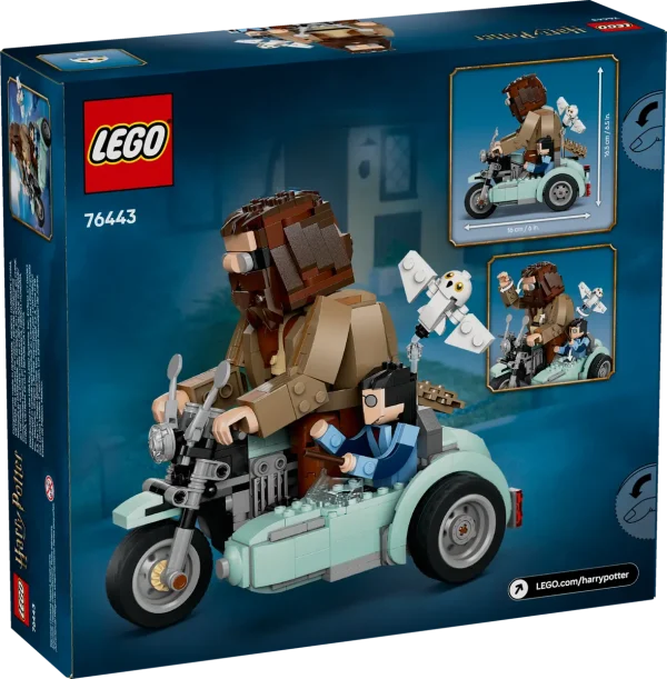 Конструктор LEGO® Harry Potter 76443 - Разходка с мотоциклет на Хагрид и Хари Потър - Image 5