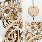 Дървен 3D пъзел Robotime - Часовник с махало, 166 части - Image 12