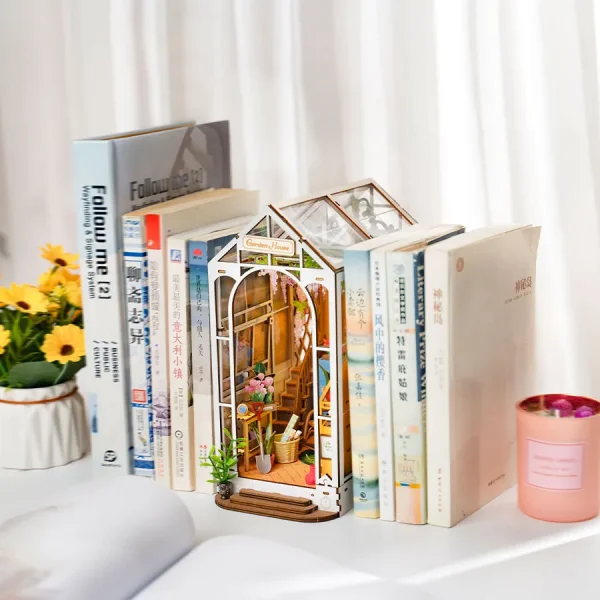 3D Booknook Robotime - Цветарница, 176 части - Image 10