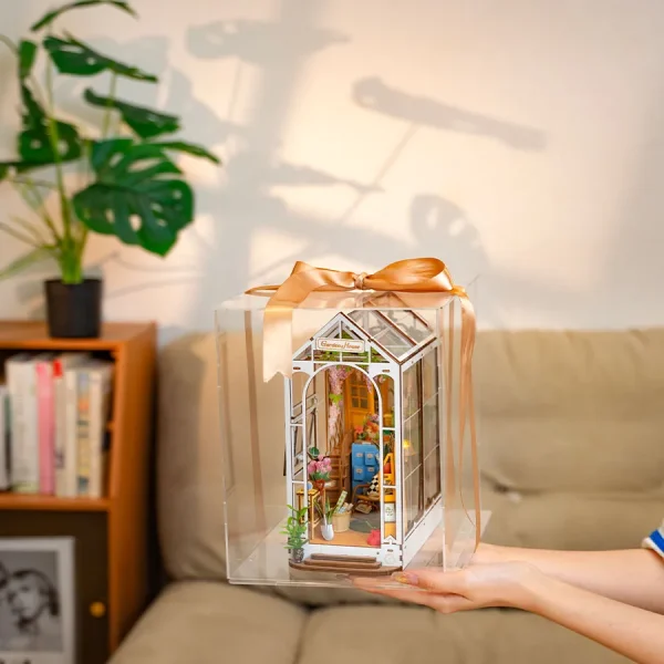 3D Booknook Robotime - Цветарница, 176 части - Image 3