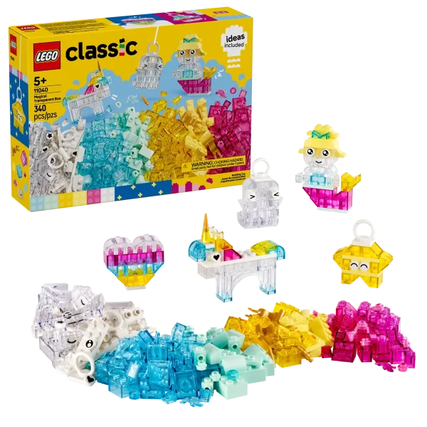 "Конструктор LEGO® Classic 11040 - Магическа прозрачна кутия"