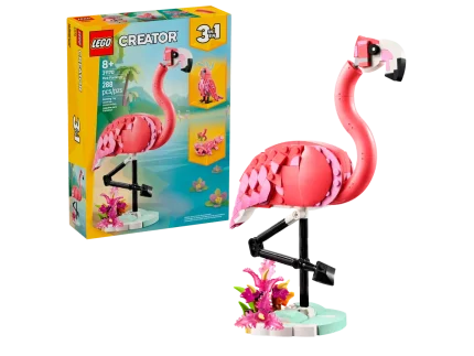 "Конструктор LEGO® Creator 31136 - Фламаниго/Какаду/Аксолотъл"