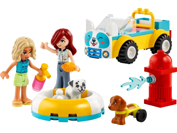 "Конструктор LEGO® Friends 42635 - Кола за ресане кучета"