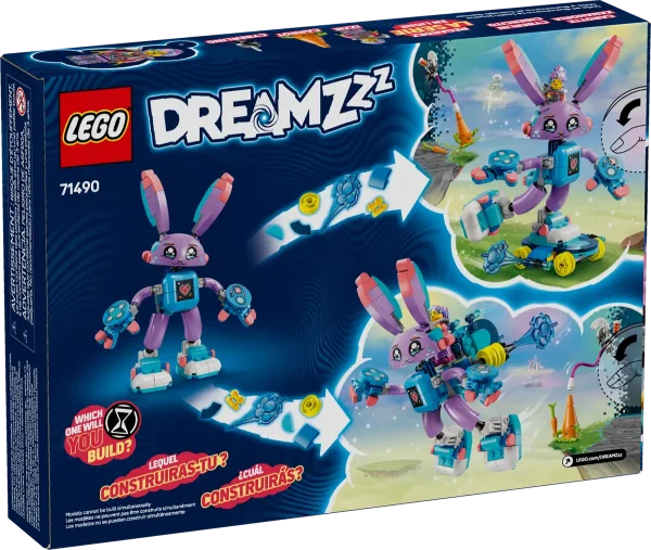Конструктор LEGO® DREAMZzz™ 71490 - Изи и играещото зайче Бънчуро - Image 10