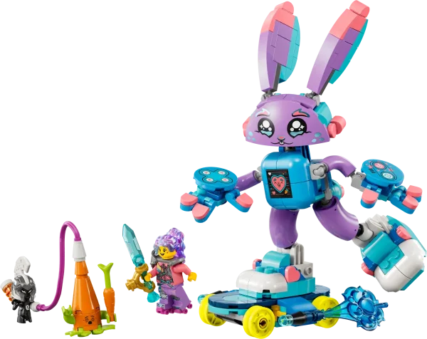 Конструктор LEGO® DREAMZzz™ 71490 - Изи и играещото зайче Бънчуро - Image 9