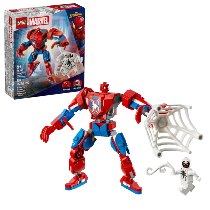 "Конструктор LEGO® Marvel 76308 - Спайдърмен-робот срещу Анти-Венъм"