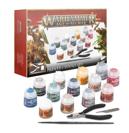 "52170299003 Warhammer Age of Sigmar: Paints + Tools Set"
