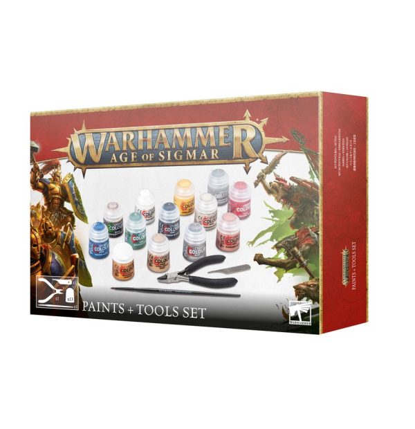Warhammer Age of Sigmar: Paints + Tools Set - Image 3