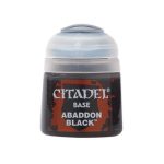 "Warhammer 40,000 - Citadel Colour – Abaddon Black 12 ml 9918995023206"