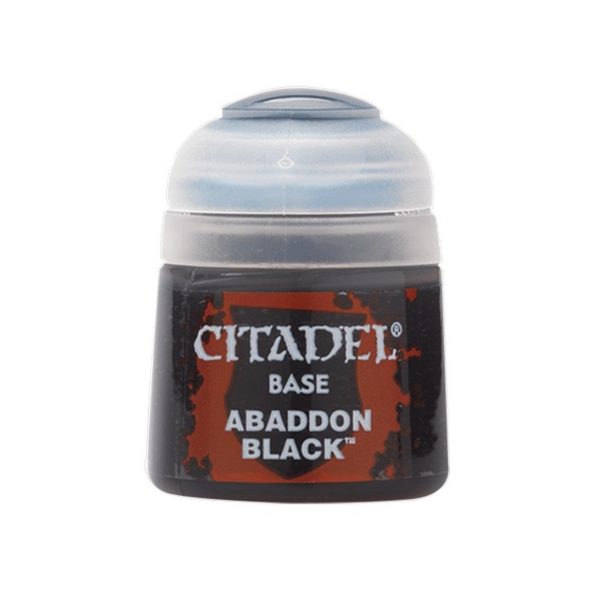 "Warhammer 40,000 - Citadel Colour – Abaddon Black 12 ml 9918995023206"