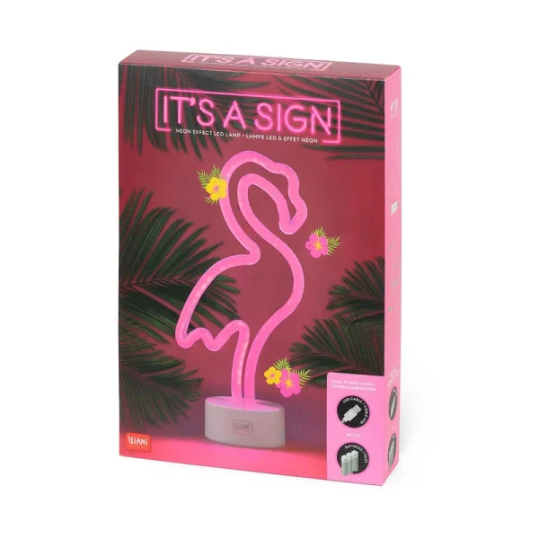 Настолна лампа Legami - It's a Sign, Фламинго - Image 2