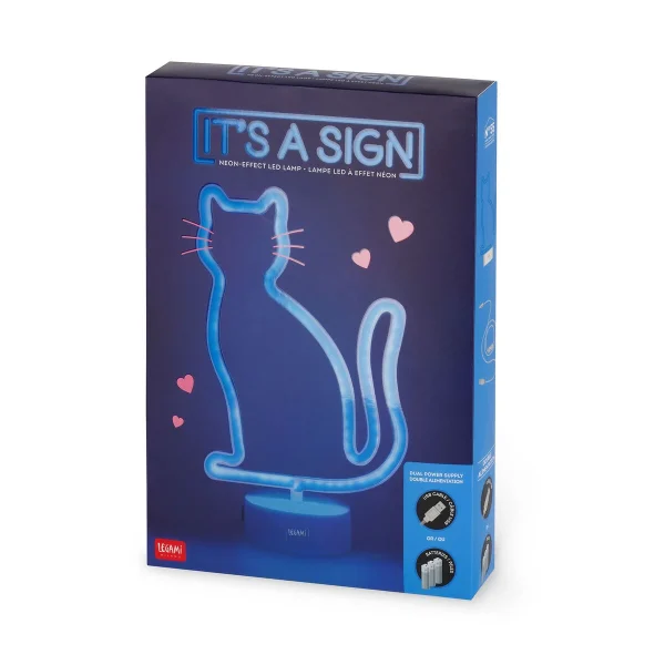 Настолна лампа Legami - It's a Sign, Котка - Image 2