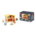 Janod - Дървени фигурки за игра - Моят първи кокошарник - Image 7