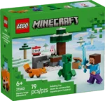 "LEGO® Minecraft 21583 - Приключението на стив в тайгата"