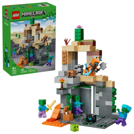 "LEGO® Minecraft 21587 - Занданът на зомбитата"