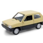 Метална количка Welly - Fiat Panda, мащаб 1:34