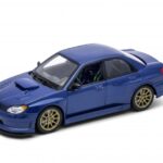 Метална количка Welly - Subaru Impreza WRX STI, мащаб 1:24