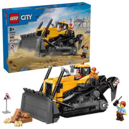 "LEGO® City 60466 - Жълт булдозер"