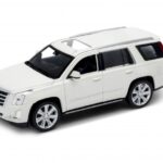 Метална количка Welly - 2017 Cadillac Escalade, мащаб 1:27