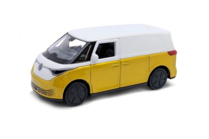 Метална количка Welly - Volkswagen ID. Buzz Cargo, мащаб 1:34