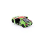Метална количка Kinsmart - 2020 Audi R8 Coupe, мащаб 1:36, зелена - Image 2