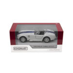 Метална количка Kinsmart - 1965 Shelby Cobra 427 S/C, мащаб 1:34, бяла