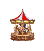 Дървен 3D пъзел Robotime - Classic Carousel (AMC01), 265 части - Image 10