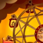 Дървен 3D пъзел Robotime - Sunset Carnival (AMT01), 174 части - Image 8