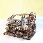 Дървен 3D Пъзел Robotime - Marble Night City (LGA01), 294 части - Image 3