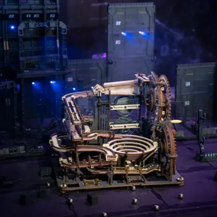 Дървен 3D Пъзел Robotime - Marble Night City (LGA01), 294 части
