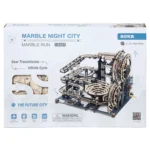 Дървен 3D Пъзел Robotime - Marble Night City (LGA01), 294 части - Image 9