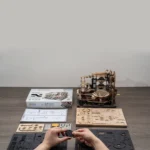 Дървен 3D Пъзел Robotime - Marble Night City (LGA01), 294 части - Image 7