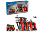 Конструктор LEGO® City Fire 60414 - Пожарна команда и пожарникарски камион